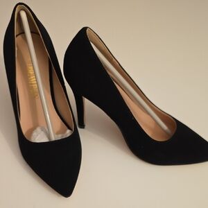 Dream Pairs Black Pointed Toe Stiletto Pumps